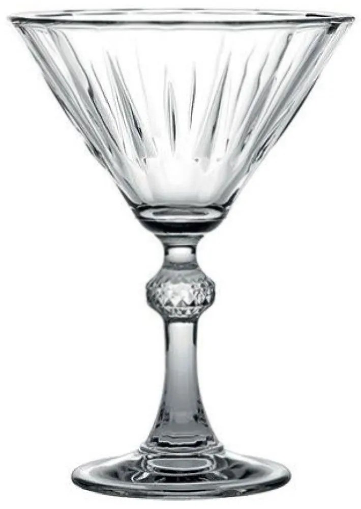Ποτήρι Κοκτέιλ-Ποτού Diamond SP440099G6 Φ11,7x23,8cm 238ml Clear Espiel Glass