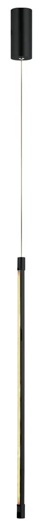 Φωτιστικό Οροφής Μονόφωτο LED Zambelis 20121 Black Matt