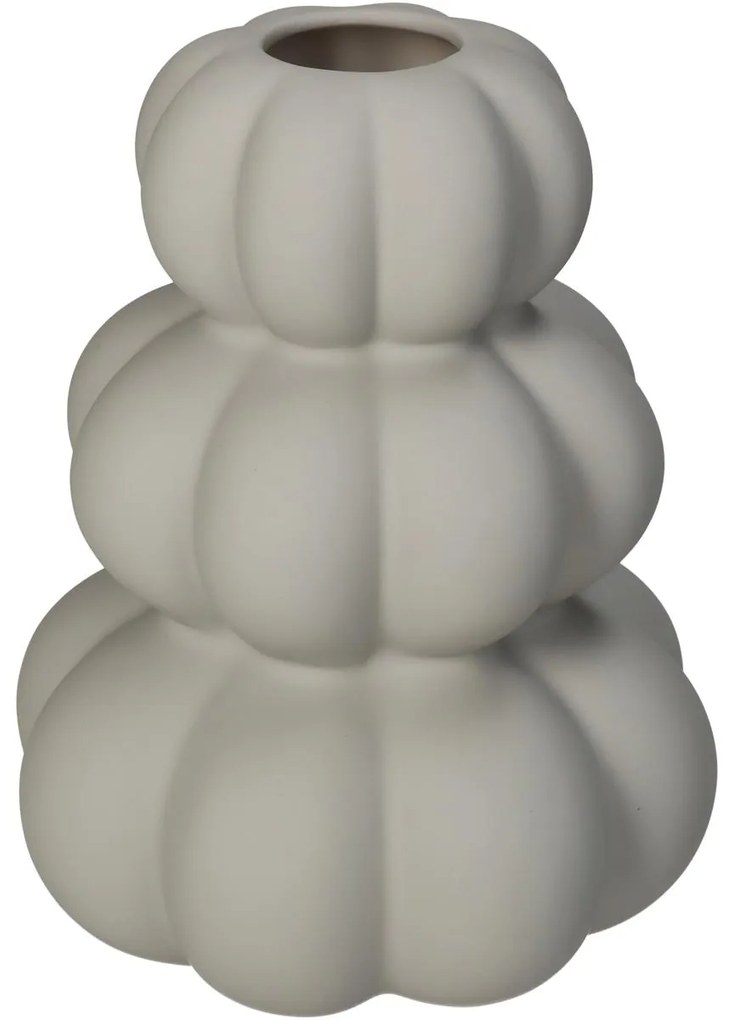 Βάζο ArteLibre Κολοκύθα Ιβουάρ Δολομίτης 14.2x14.2x18.6cm-05150310