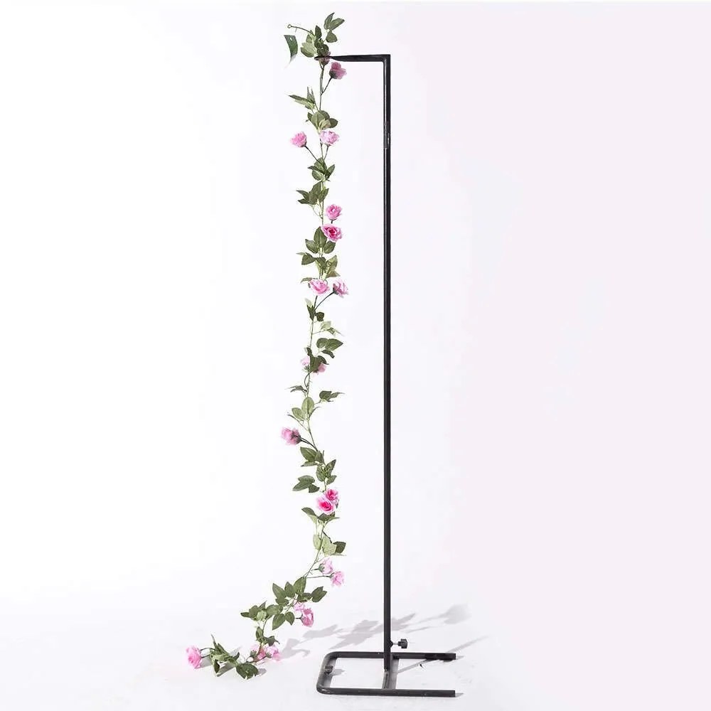 Τεχνητή Γιρλάντα Τριαντάφυλλο 6851-7 210cm Somon Supergreens Polyethylene