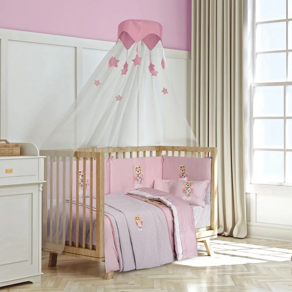 Κουβέρτα Βρεφική 8843 Πικέ Lila Greenwich Polo Club Αγκαλιάς 75x110cm 100% Cotton