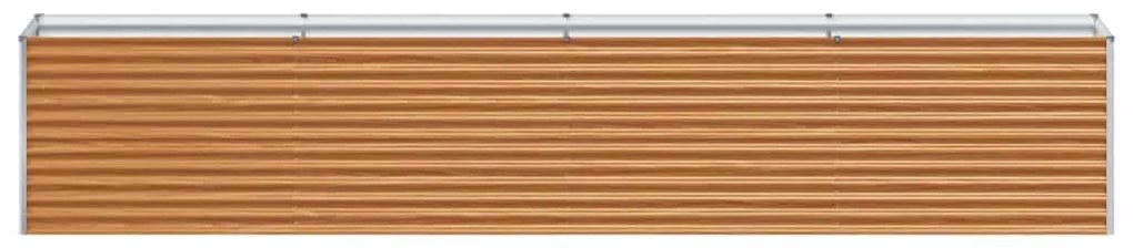 vidaXL Υπερυψωμένη Ζαρντινιέρα 390 x 50 x 68 εκ. Επικαλυμμένος Χάλυβας