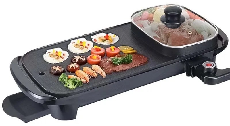 Teppanyaki Grill 1350W με ρυθμιζόμενο θερμοστάτη Sokany SK-2208