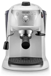 De'Longhi Μηχανή Espresso 1100W Πίεσης 15bar Λευκή EC221.W