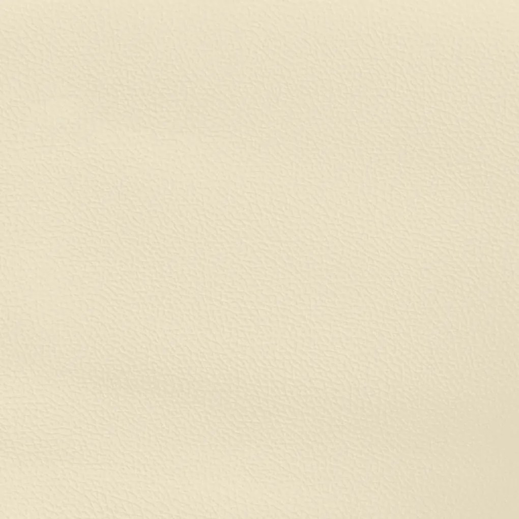 Πλαίσιο Κρεβατιού Boxspring Κρεμ 180x200 εκ. Συνθετικό Δέρμα - Κρεμ