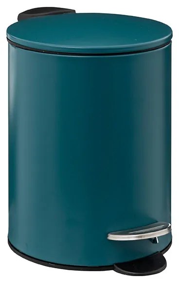 Κάδος Απορριμμάτων Μπάνιου (Φ16.7x25.5) F-V 3lt Dustbin Petrole 174528P