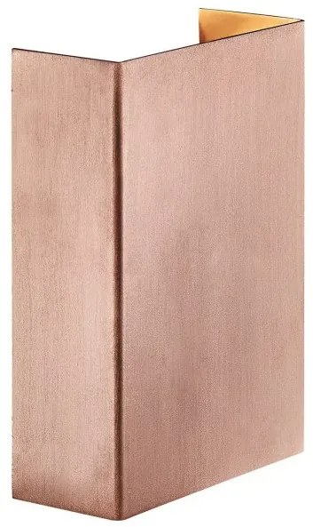Απλίκα Φωτιστικό Τοίχου LED 5,4W IP54 3000K Fold Nordlux-2019041030-Χάλκινο 2019041030
