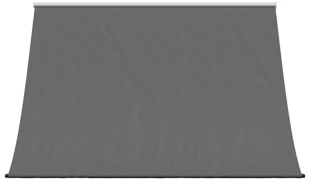 vidaXL Τέντα Συρόμενη Ανθρακί 250 x 150 εκ. από Ύφασμα και Ατσάλι