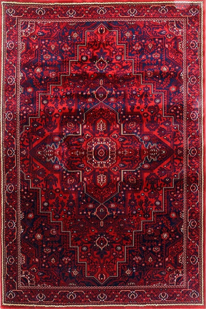 Χαλί Dubai 62101-010 Red Merinos 160X230cm