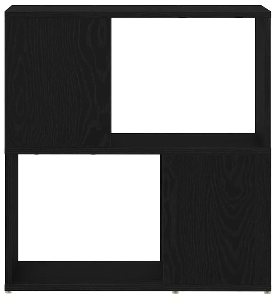vidaXL Κέντρο ψυχαγωγίας Μαύρο 60 x 24 x 63 cm Επεξεργασμένο ξύλο