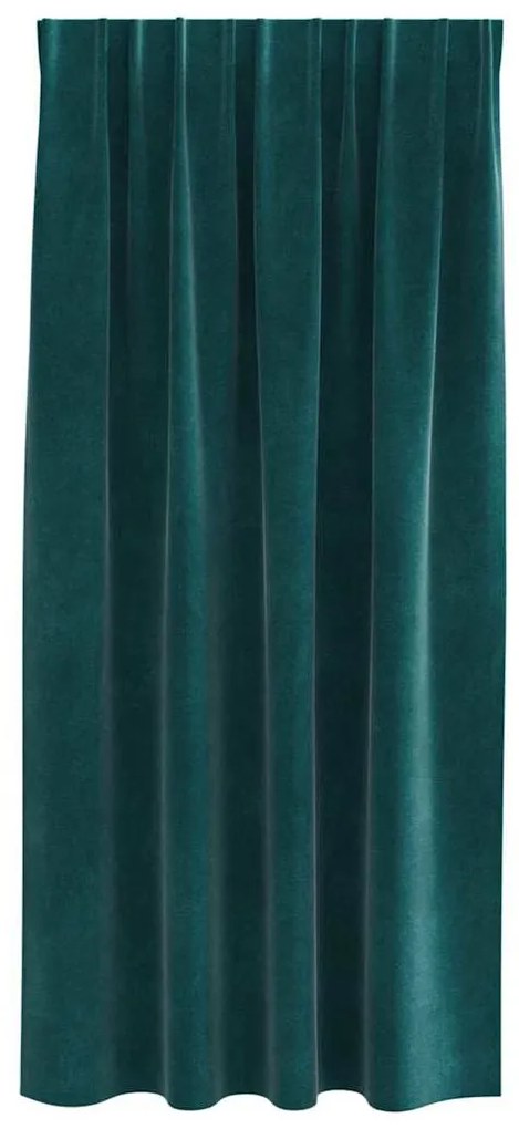 vidaXL Κουρτίνες 2 pcs Σκούρο Πράσινο 140 x 175 cm Βελούδο