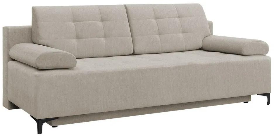 Καναπές κρεβάτι Independence 100, Αριθμός θέσεων: 3, Αποθηκευτικός χώρος, 85x196x90cm, 74 kg, Πόδια: Μέταλλο | Epipla1.gr