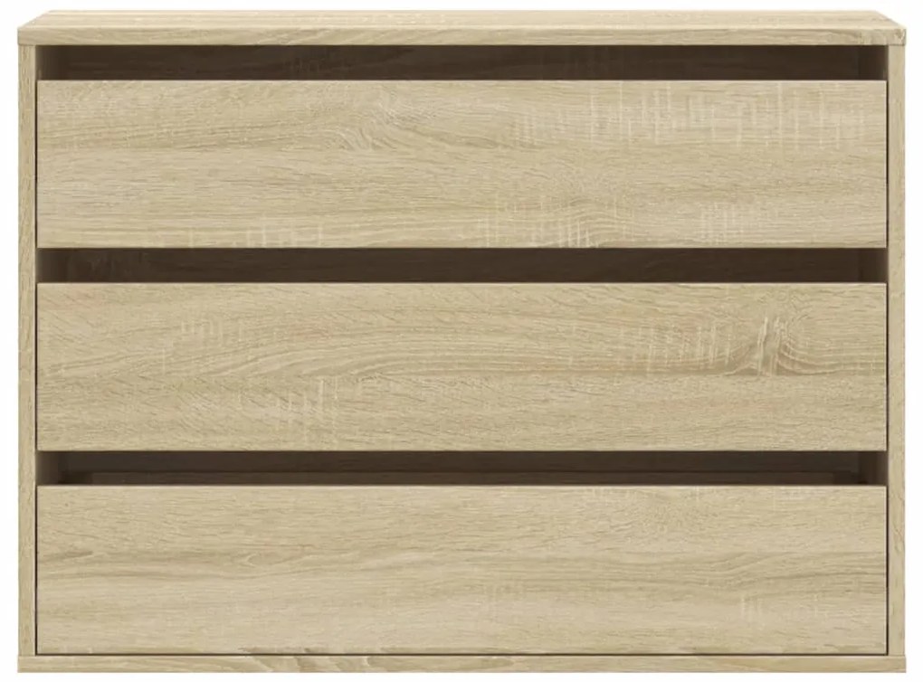 vidaXL Συρταριέρα Sonoma Δρυς 80x41x58 εκ. από Επεξεργ. Ξύλο