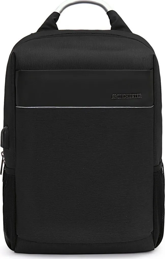 Arctic Hunter B00218-BK  Τσάντα Πλάτης, με θήκη laptop, αδιάβροχη, μαύρη