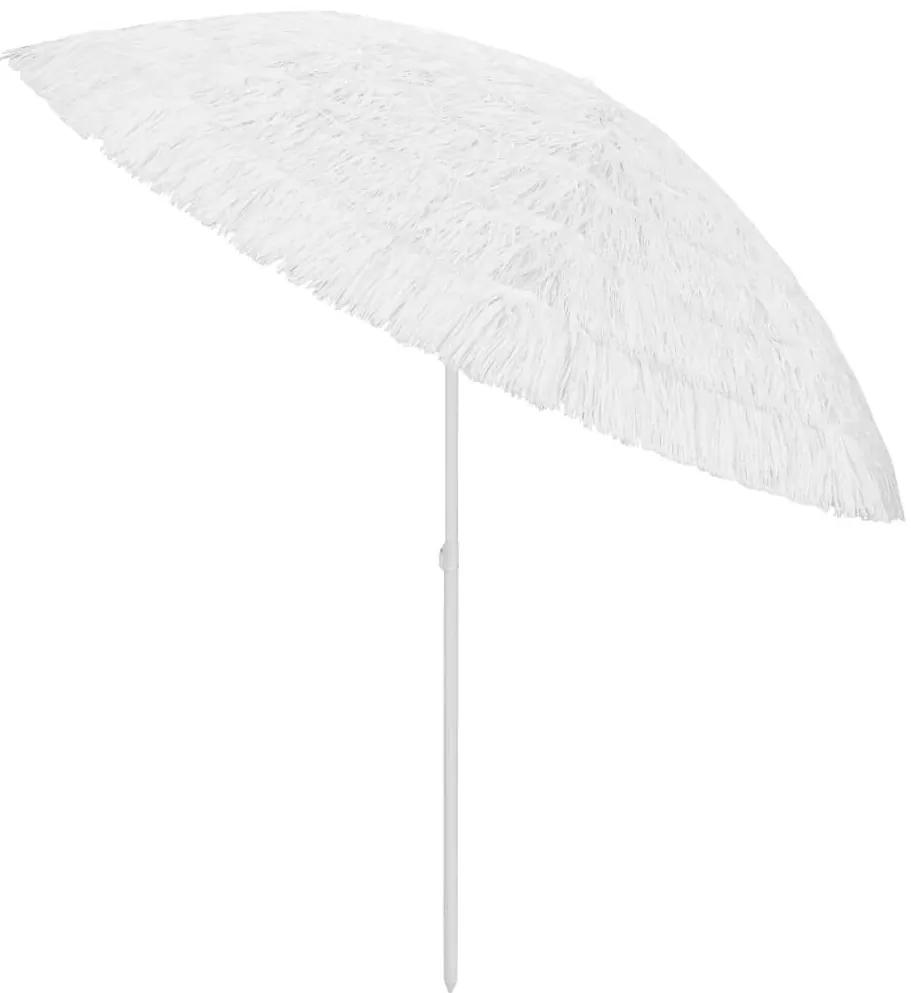 Ομπρέλα Θαλάσσης Hawaii Λευκή 300 εκ. - Λευκό