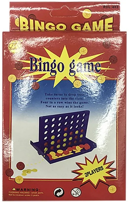 Επιτραπέζιο Ταξιδιού Bingo 17x10εκ. Toy Markt 69-324