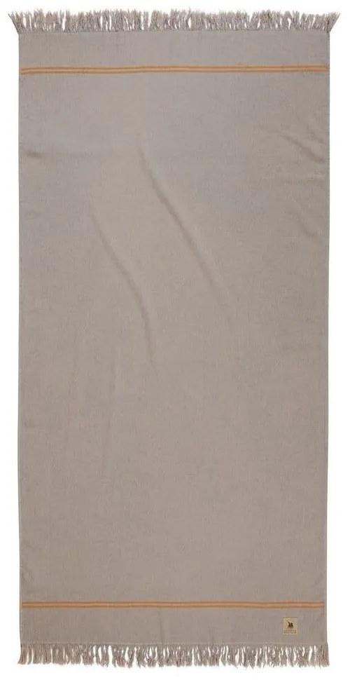 Πετσέτα Θαλάσσης - Παρεό 3521 Light Grey Greenwich Polo Club Θαλάσσης 80x170cm 100% Cotton