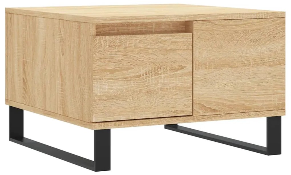 vidaXL Τραπεζάκι Σαλονιού Sonoma Δρυς 55x55x36,5εκ. Επεξεργασμένο Ξύλο