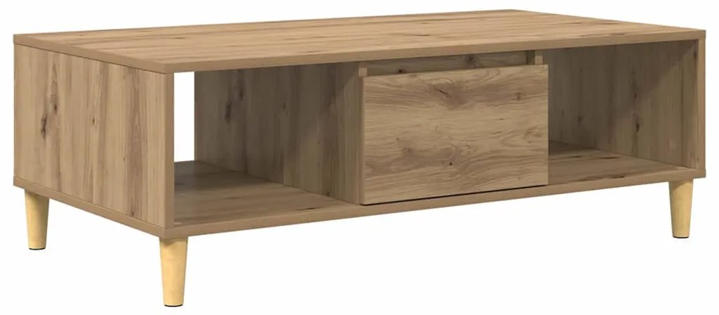 vidaXL artisan δρυς 103.5 x 60 x 35 εκ Επεξεργασμένο ξύλο