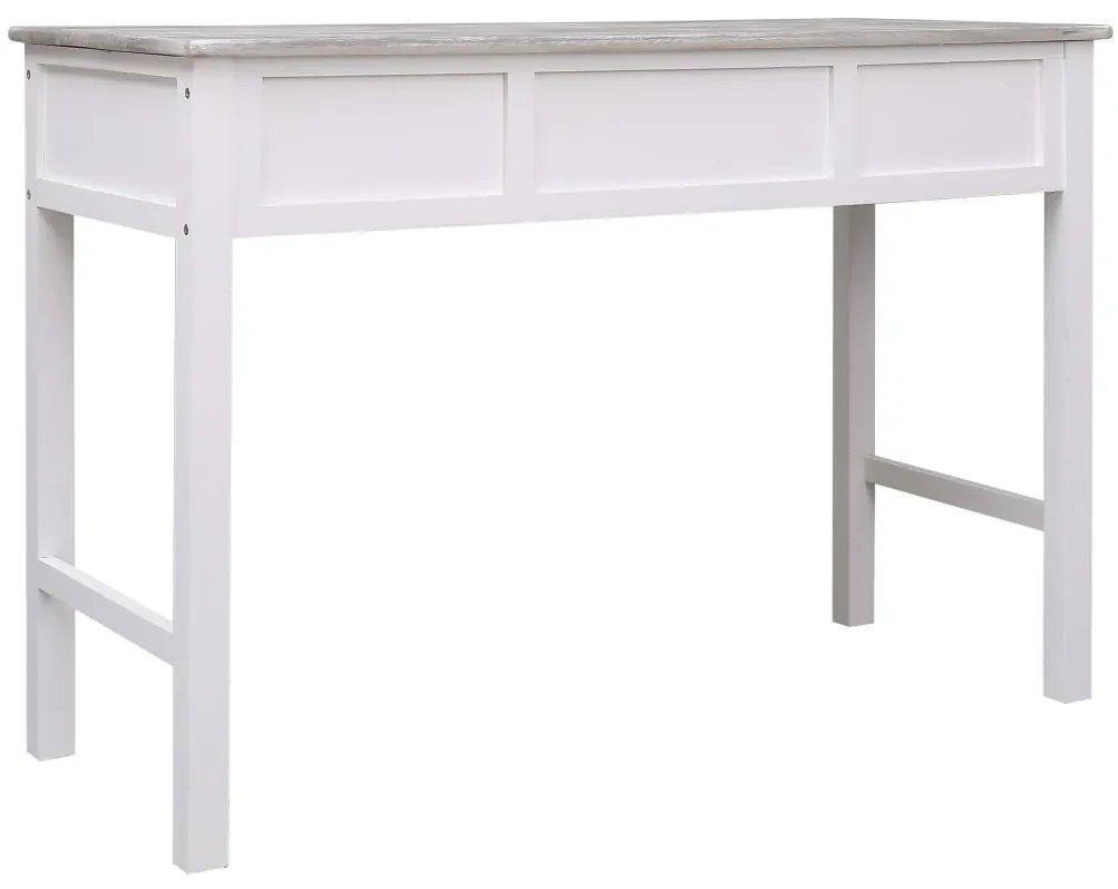 vidaXL Γραφείο Γκρι 110 x 45 x 76 εκ. Ξύλινο