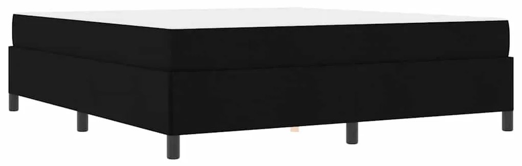 vidaXL Κρεβάτι με ελατήρια Μαύρο 180 x 200 cm