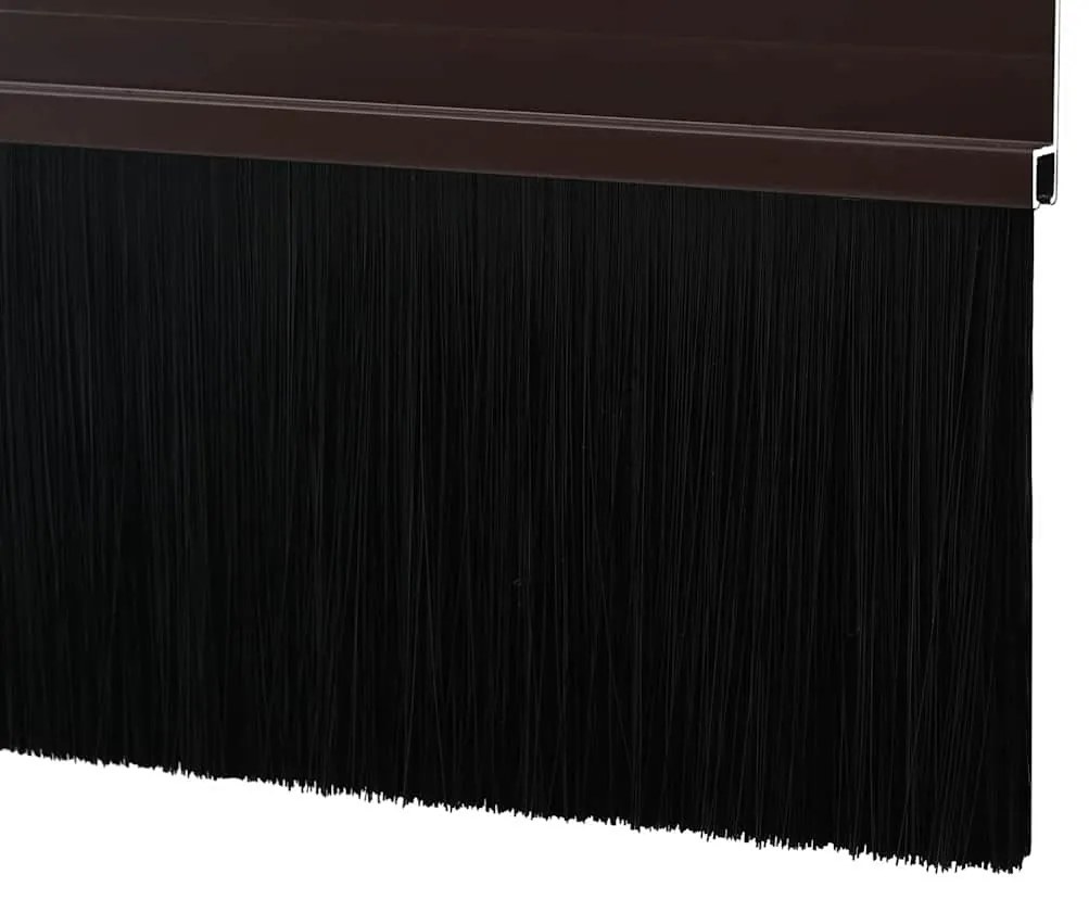 vidaXL Αυτοκόλλητες σφραγίδες πόρτας 2 pcs Καφέ 100 cm