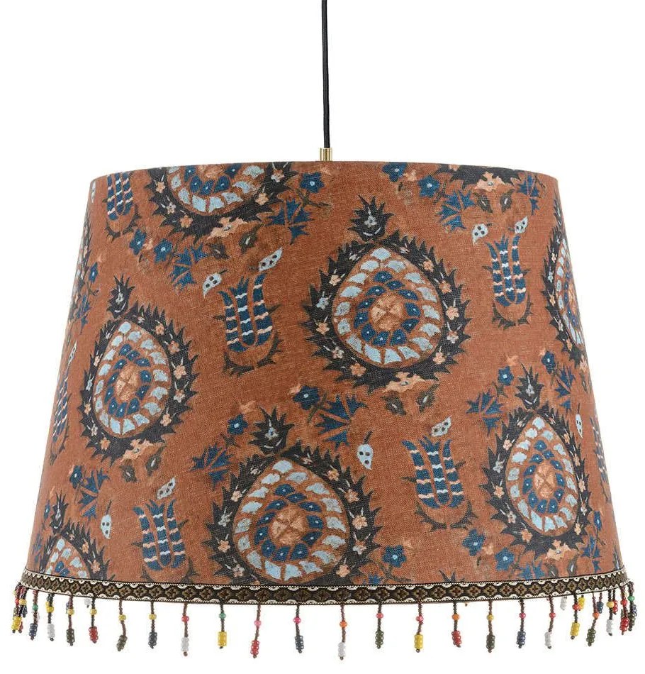 Φωτιστικό Οροφής Flourish Sienna CL50382 ø45xø55xH35 Orange-Multi MindTheGap Metal, Fabric