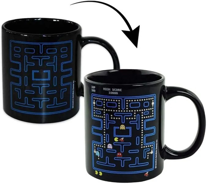 Θερμικά ευαίσθητη κεραμική κούπα Pac-Man 0503 OEM