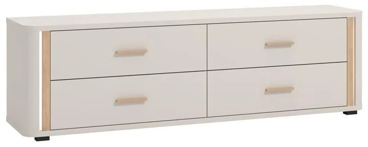 Έπιπλο τηλεόρασης YORK 4F Cashmere - Artisan Oak 177x40x52εκ. 177x40x52 εκ.