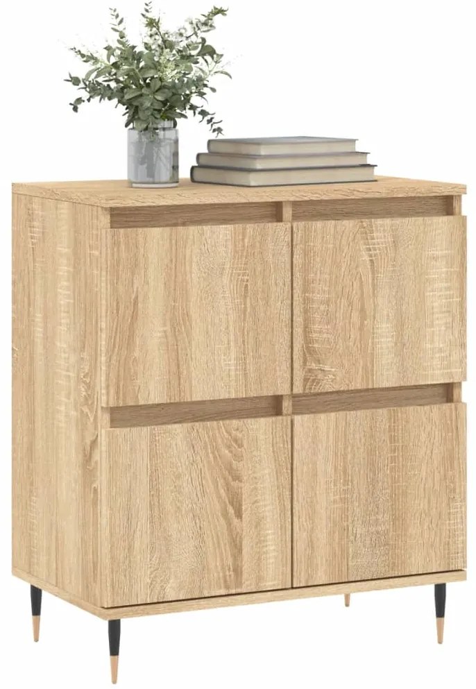 vidaXL Συρταριέρα Sonoma Δρυς 60x35x70 εκ. Επεξεργασμένο Ξύλο