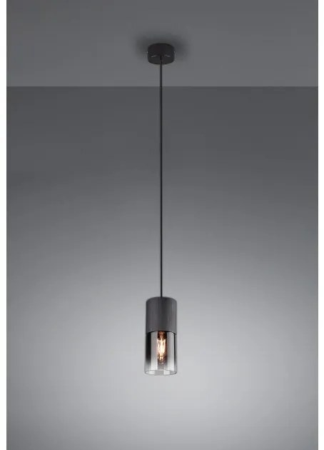 Κρεμαστό Φωτιστικό Οροφής 1xE27 Robin Trio Lighting-310600132-Μαύρο 310600132