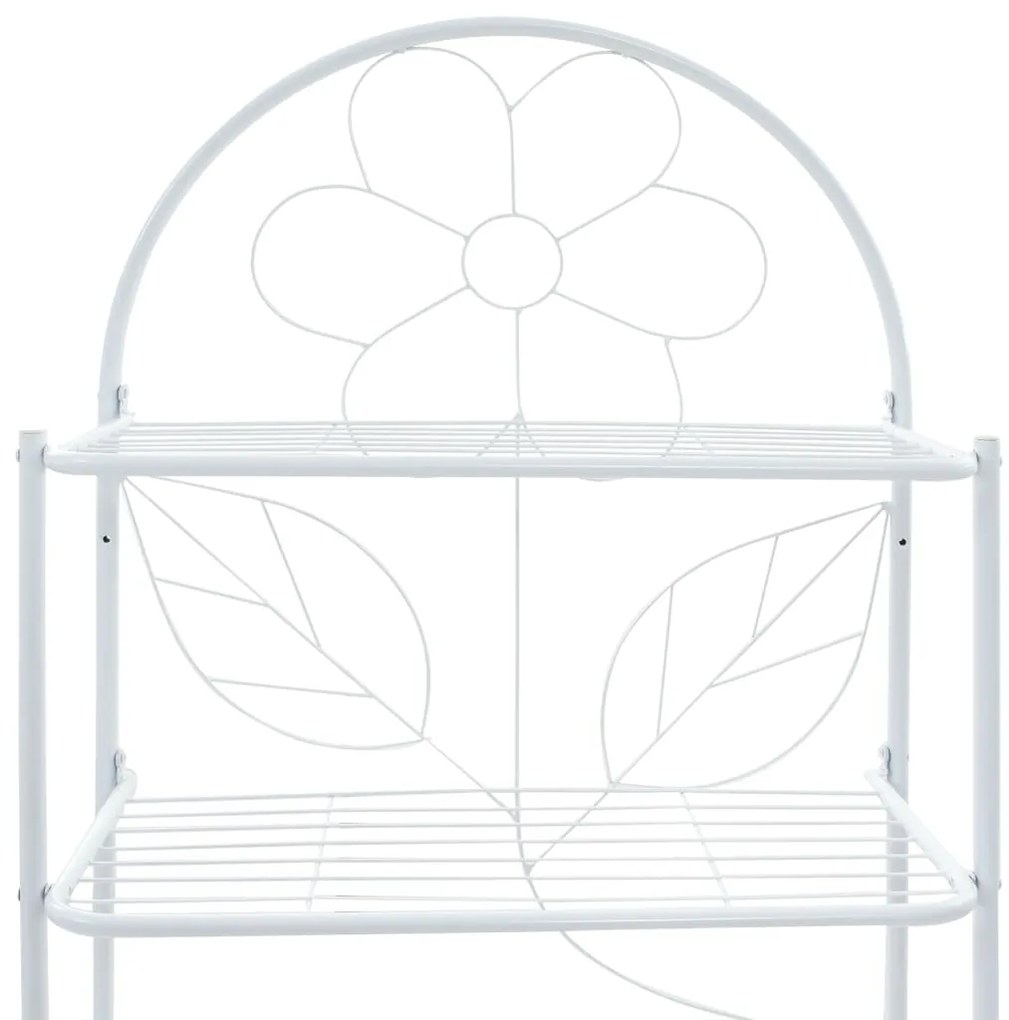 vidaXL Ραφιέρα Μπάνιου Λευκή 60 x 33 x 174 εκ.