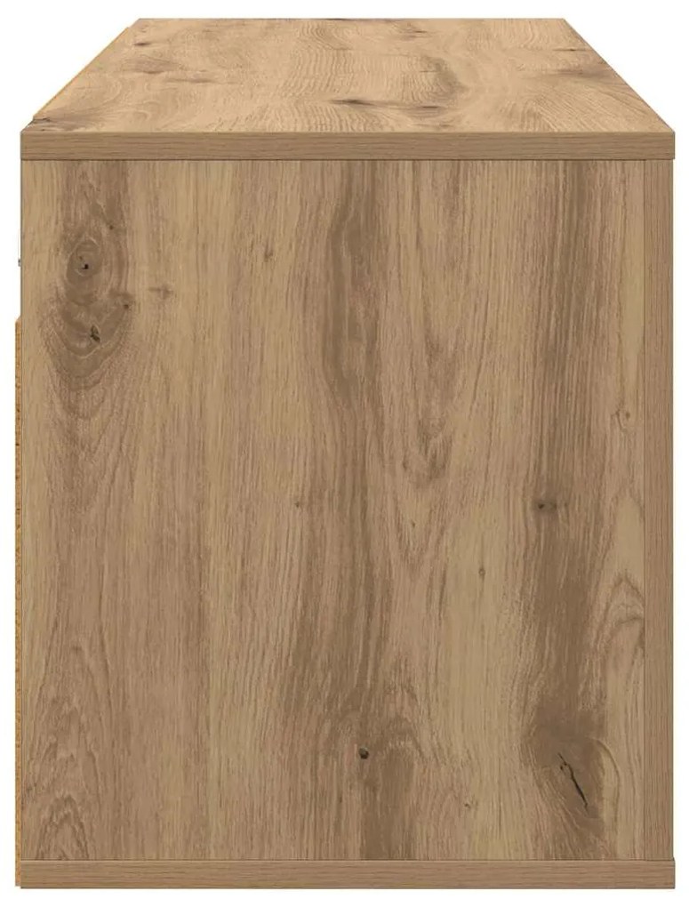 vidaXL Κρεμαστό Ντουλάπι Τηλεόρασης Artisan Oak 100 x 34,5 x 40 εκ