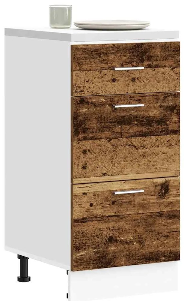 Ντουλάπι "Lyon" από Παλιό Ξύλο 40x46x81,5 εκ. από Τεχνητό Ξύλο