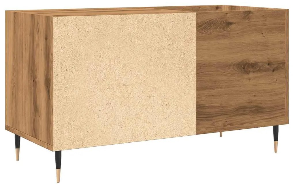 ντουλάπι δίσκων vidaXL Δρυς τεχνίτης 84,5x38x48 cm Κατασκευασμένο ξύλο