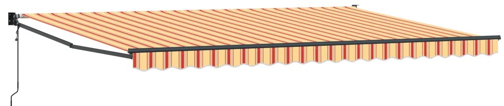 vidaXL Σκηνίτσα Αναδιπλούμενη Κρεμ 500 x 300 εκ Ύφασμα, Μέταλλο