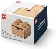 LEGO® ΞΥΛΙΝΟ ΚΟΥΤΙ ΤΕΤΡΑΓΩΝΟ ΣΥΡΤΑΡΩΤΟ OAK SOAP TREATED