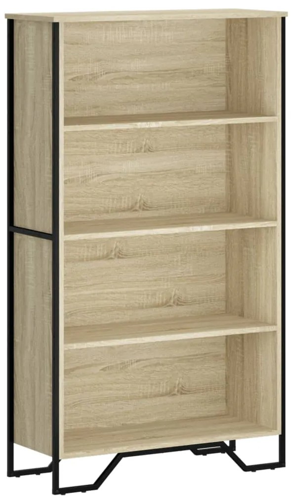 vidaXL Βιβλιοθήκη Sonoma Δρυς 80x31x137,5 εκ. από Επεξεργασμένο Ξύλο