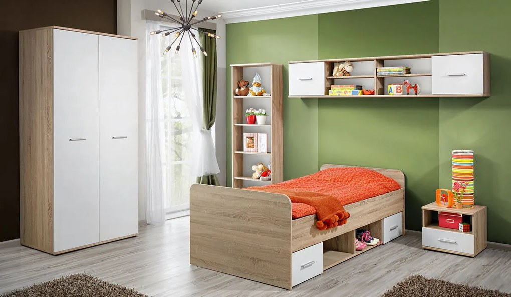 Dany Βιβλιοθήκη Μπεζ 60x175x25