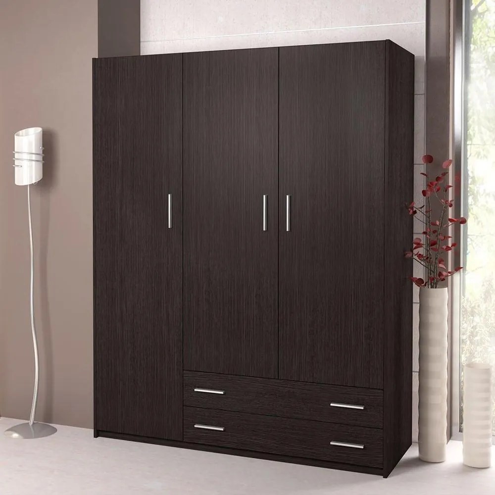 Ντουλάπα Τρίφυλλη Νο. 28 150x180x55 Wenge  SARRIS809702