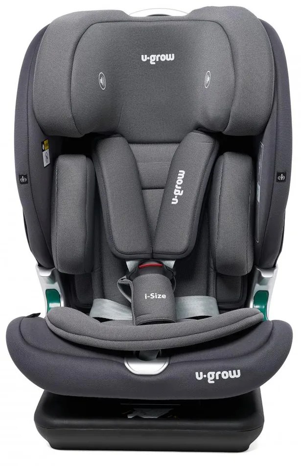 U-Grow UG-VTN40GR Goldfix Plus Καθισματάκι Αυτοκινήτου High-back Booster i-Size με Isofix Grey