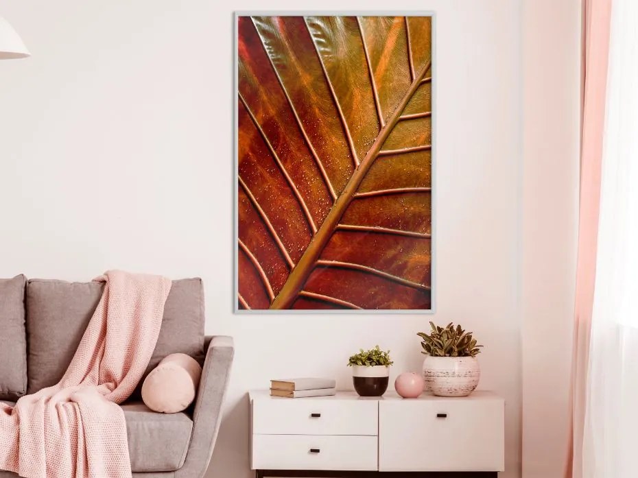 Αφίσα - Bronze Leaf - 20x30 - Χρυσό - Χωρίς πασπαρτού