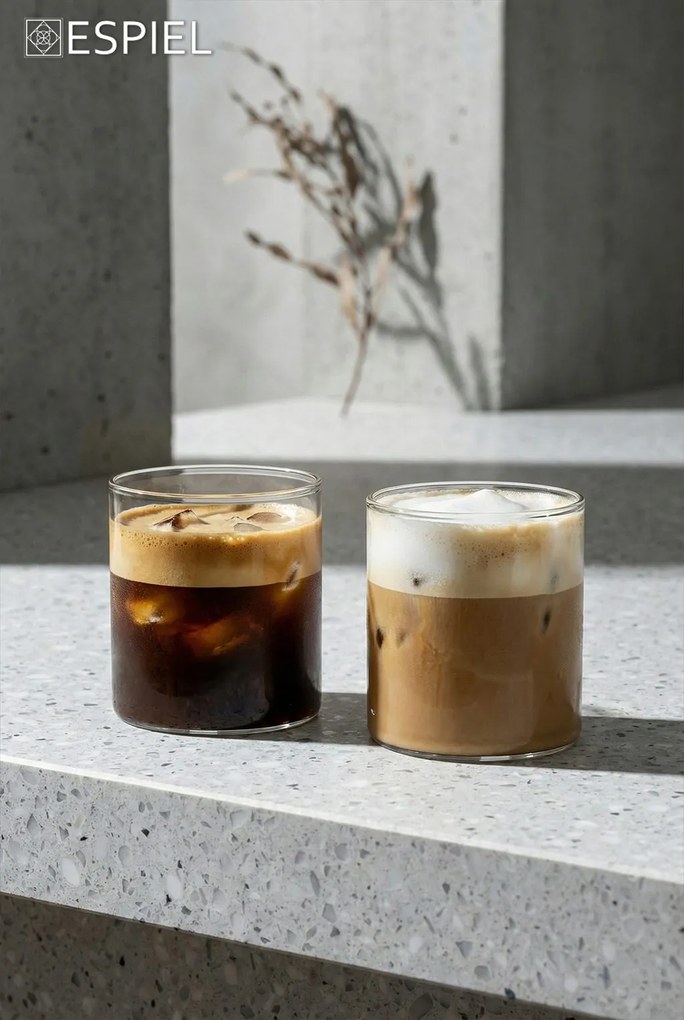 SLIM-BASIC WHISKEY 360ML BOROSILICATE 8X8,5CM SET 4 TMX