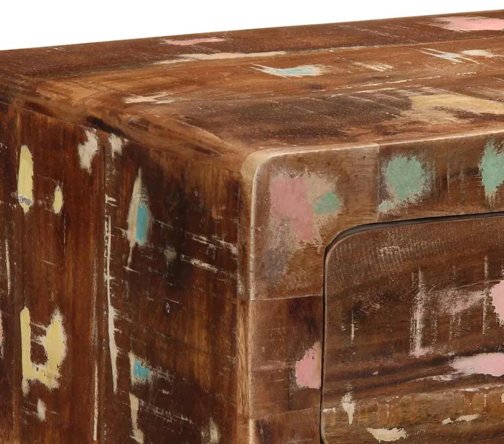 vidaXL Τραπέζι Κονσόλα 90x32x75 εκ. από Μασίφ Ανακυκλωμένο Ξύλο