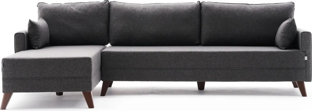 Corner Sofa Bella Corner Sofa Left - Anthracite Anthracite