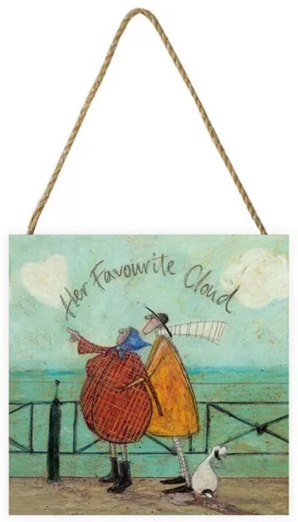 Ξύλινη τέχνη Sam Toft - Her Favourite Cloud