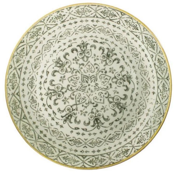 Σερβίτσιο Πιάτων Πορσελάνης Vintage Μπεζ – Σετ για 6 άτομα - 18τμχ - Oriana Ferelli