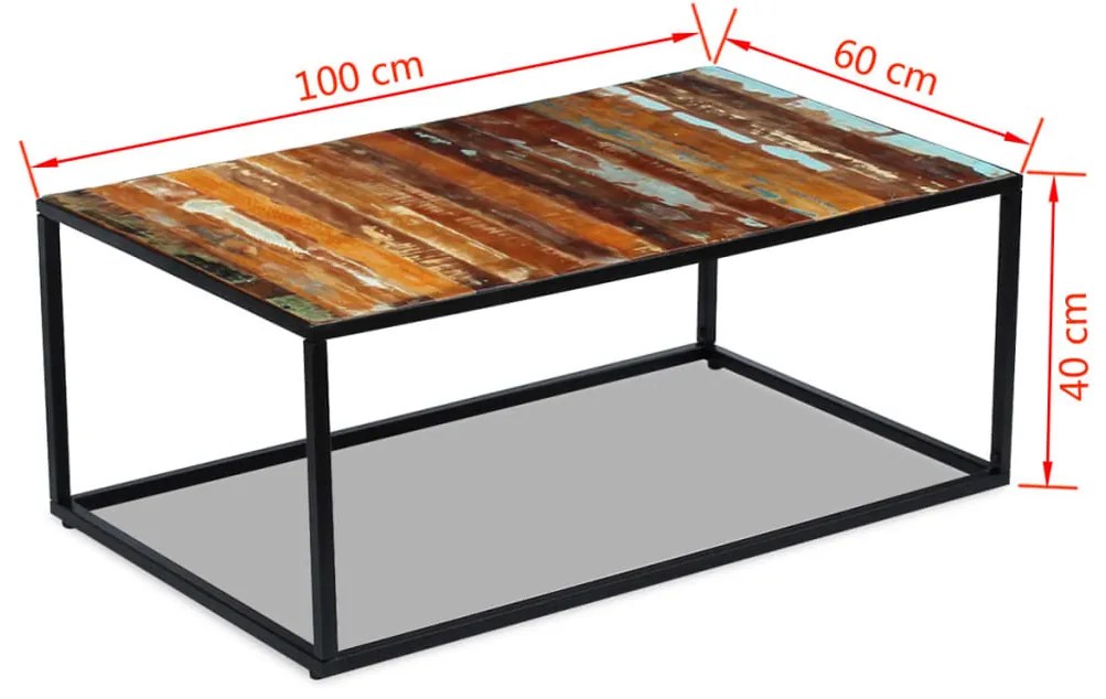 ΤΡΑΠΕΖΑΚΙ ΣΑΛΟΝΙΟΥ 100X60X40 ΕΚ. ΑΠΟ ΜΑΣΙΦ ΑΝΑΚΥΚΛΩΜΕΝΟ ΞΥΛΟ 243336