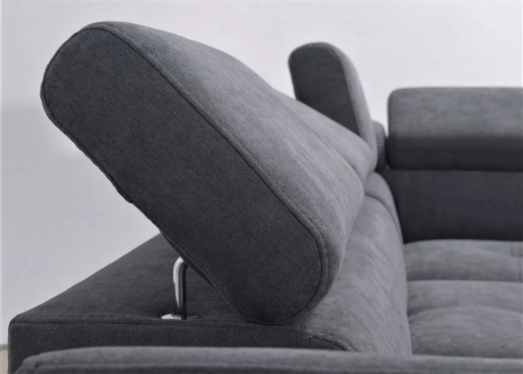 Γωνιακός καναπές Gelito Max LTHR-Mauro-Δεξιά