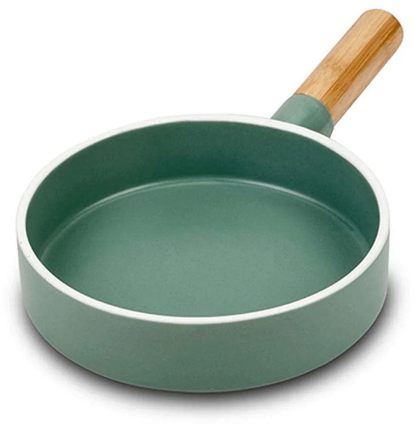 Σαλατιέρα Terrestrial 10-263-114 34cm Green-Natural Nava Large Porcelain,Bamboo